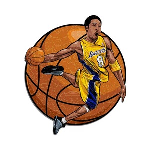 Personnalisation de motifs personnalisés Casse-tête 3D en bois pour enfants Casse-tête de <span class=keywords><strong>basket</strong></span>-ball en bois Casse-tête irrégulier Personnalisation - Product Image 6