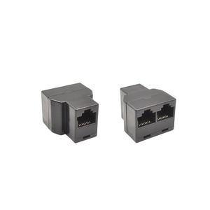 Adaptateurs <span class=keywords><strong>RJ45</strong></span> Femelle à Double Port 1 vers 2 Voies, Connecteurs <span class=keywords><strong>RJ45</strong></span> 8P8C - Product Image 1