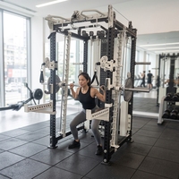 Machine de musculation multifonctionnelle professionnelle pour la musculation à domicile, rack de musculation Smith pour l'entraînement physique