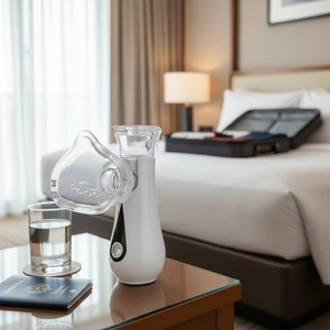 XZJM-06818 Rechargeable Handheld &le; 25dB Automatic <strong>Cleaning</strong> <strong>Nebulizer</strong> with 3.7V 800mAh Battery - Product Image 2