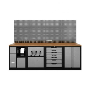 Professional Factory <b>Cabinet</b> Garage Tool Set Steel <b>Outdoor</b> Garage Storage <b>Cabinets</b> for Workshop Equipment - Product Image 3