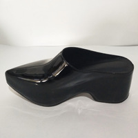 Mules fermées pour femmes, talons étranges, plateforme haute, pantoufles de plage, semelles épaisses, tongs d'été, respirantes, légères