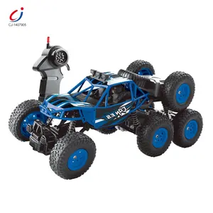 Высокая скорость 2,4 г 6WD дистанционное управление игрушки гоночный автомобиль 6 колеса мощный брелок для автомобильных ключей в виде ракушки восхождение RC автомобиль игрушка