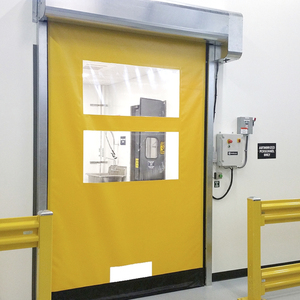 Vendita Diretta di Porte Avvolgibili Automatiche Impermeabili Adatte per Officine, Docce ad Aria e Porte con <span class=keywords><strong>Cerniera</strong></span> per Accesso - Product Image 1