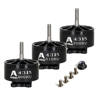 Moteur Outrunner puissant A4315 700KV à couple élevé pour hélices de 13-15 pouces 3-12S pour drones FPV Freestyle à charge lourde et avions RC