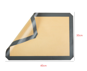 도매 비 스틱 재사용 오븐 제빵 기구 실리콘 직사각형 베이킹 매트 - Product Image 4