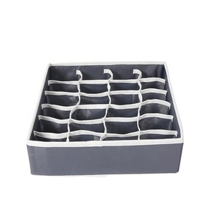 Customizable Collapsible Closet Organizer Storage Box Fabric Bra Organizer Storage Box For Bedroom