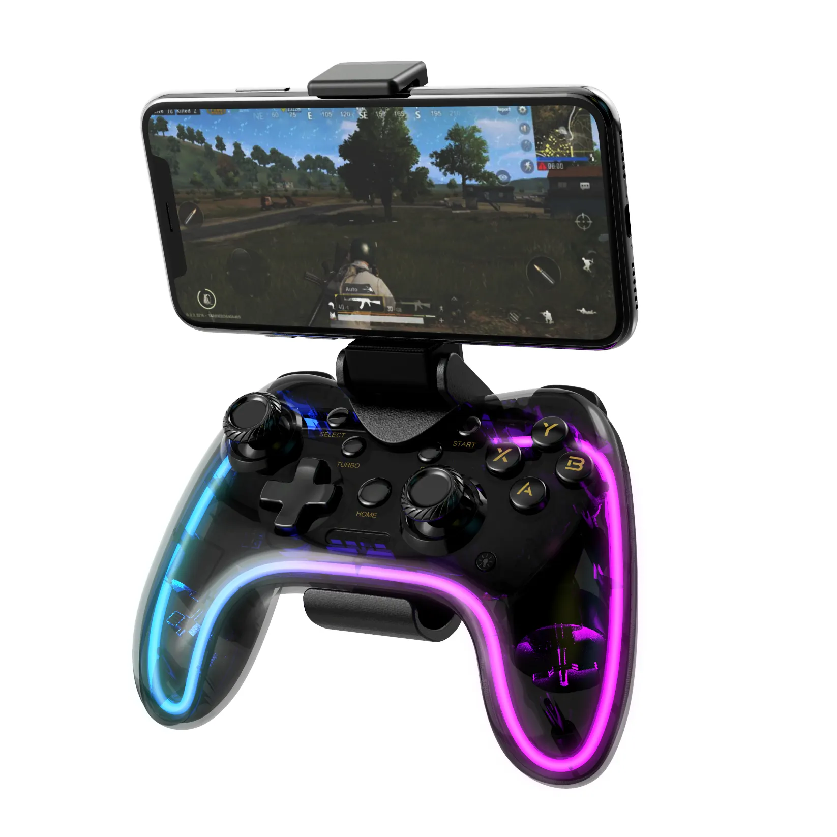 Wirelessmobile denetleyicisi için ücretsiz yangın gamepad oyun aksesuarları için ps4 oyunları telefon oyun joysitcks ve oyun denetleyicisi
