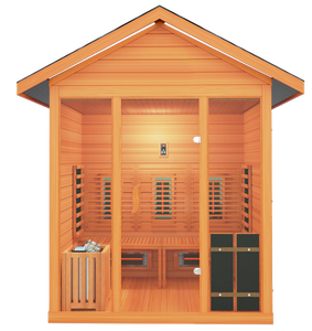 Nhiệt độ có thể điều chỉnh phòng tắm hơi ngoài trời bán chạy nhất 65 ° phòng xông hơi khô ở lại khỏe mạnh và hoạt động - Product Image 4