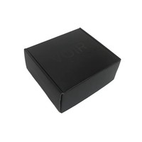 Boîte d'emballage en carton ondulé personnalisée en papier, vierge, pour cosmétiques, avec ventilateur USB et petit ventilateur LED, pour expédition