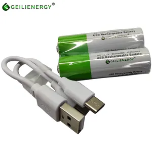 Wholesale Portable USB Rechargeable Batteries High Quality USB AAA Battery Rechargeable