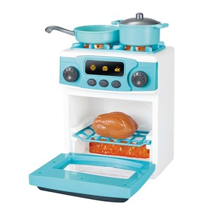 Jouets de cuisine pour enfants 2024, nouveaux jouets de cuisine, micro-ondes, jouets amusants, simulation de son et de lumière, cuisinière électrique à gaz - Product Image 1