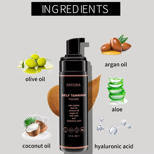 Etiqueta privada Hidratante suave Bronceado Tono de piel profundo Crema de bronceado Sin sol Autobronceador Loción de bronceado Mousse - Product Image 4