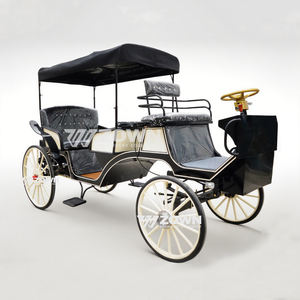 Calèche <span class=keywords><strong>de</strong></span> <span class=keywords><strong>luxe</strong></span> <span class=keywords><strong>de</strong></span> style européen Victoria <span class=keywords><strong>pour</strong></span> mariages, visites touristiques, parcs à thème, hôtels et locations en stations balnéaires - Product Image 3