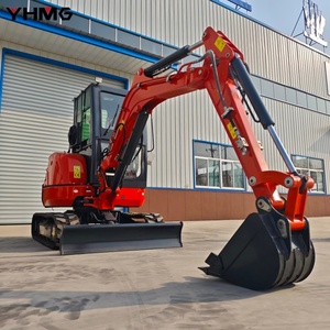 Hoogpresterende 3,5 ton mini-graafmachine met <span class=keywords><strong>Yanmar</strong></span>-motor, rupsbanden, geschikt voor graafwerkzaamheden, pijpleidingen leggen, landbouwwerkzaamheden, fabrieks prijs. - Product Image 5