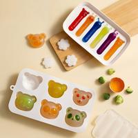 Hitzebeständige Dampfkuchenformen, Babynahrungsergänzungsmittel, Silikon-Wurstformen für Babys, Backformen, Vorrätige Dampfkuchenformen