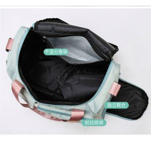 Bolsa de Gimnasio Ligera Resistente al Agua, Bolsa de Viaje con Compartimento para Zapatos Mojados, Bolsa Deportiva, Bolsos de Mano en Oferta - Product Image 4