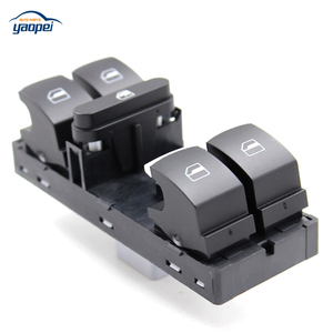 Bộ Điều Khiển Cửa Sổ Chính Công Tắc Chrome 5ND959857 Dành Cho <span class=keywords><strong>VW</strong></span> Touran Tiguan Passat B6 B7 CC Golf Mk5 MK6 J-etta III AMAROK - Product Image 2