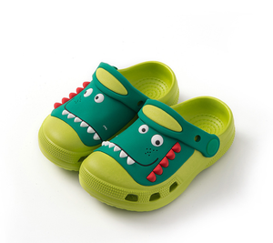 Chaussures pour enfants <span class=keywords><strong>de</strong></span> qualité supérieure, personnalisées, nouvelles, pantoufles pour filles et garçons, antidérapantes, anti-collision, sabots dinosaures, sandales antidérapantes pour bébés - Product Image 1