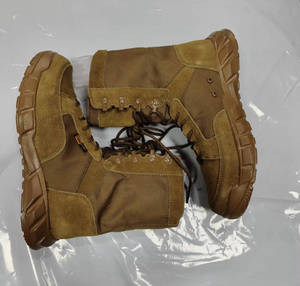 Bottes tactiques de combat Definite TSB01 personnalisées en cuir de vachette suédé noir, marron, kaki, vert, super légères, pour sports de plein air - Product Image 1