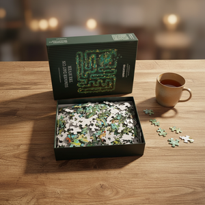 <span class=keywords><strong>Puzzle</strong></span> Educativo Montessori a Tema Animali da 1000 Pezzi in Cartone per Età 14+ Decorazione Fai-da-Te per la Casa - Product Image 1