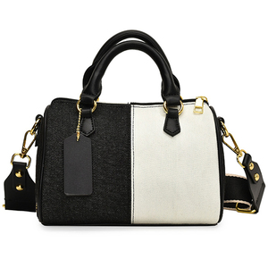 <span class=keywords><strong>Sac</strong></span> à bandoulière en denim vintage 2025 avec coutures contrastées et fermeture éclair, <span class=keywords><strong>sac</strong></span> à <span class=keywords><strong>main</strong></span> pour le travail à une épaule - Product Image 5