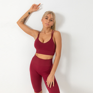 Ropa deportiva con logotipo personalizado para mujer, ropa de gimnasio de cintura alta, pantalones de yoga, mallas para mujer - Product Image 3