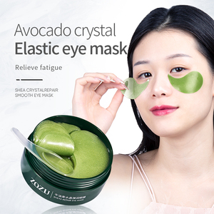 Masque pour les yeux ZOZU au collagène et à l'extrait d'avocat, traitement anti-poches et cernes, masque pour les yeux en cristal - Product Image 3