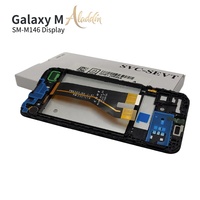 Pack de service d'assemblage d'origine LCD M146 pour téléphone mobile Samsung Galaxy M14 5G Pièces réparées LCD avec cadre de boîtier