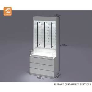 サングラス店用光学ディスプレイスタンド棚ブティック光学ショップ備品眼鏡ショーケース - Product Image 2