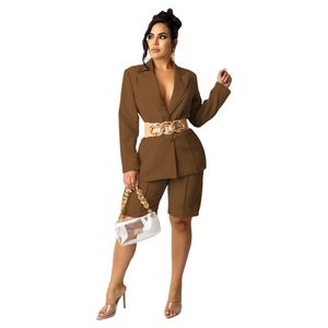 High Quality Wholesale Cross-border Supply of New Women's Suits and Shorts <strong>blazer</strong> - Product Image 3