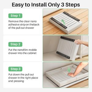 Cesta extensible para gabinete, organizador extraíble rectangular para debajo del fregadero, divisor de ollas y sartenes para cocina - Product Image 4