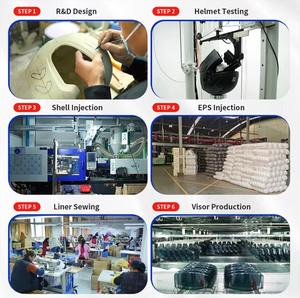 オートバイ用ヘルメットカスタマイズカスクモトブルーインテリジェントモジュラーフリップアップOEM/ODM卸売工場 - Product Image 3