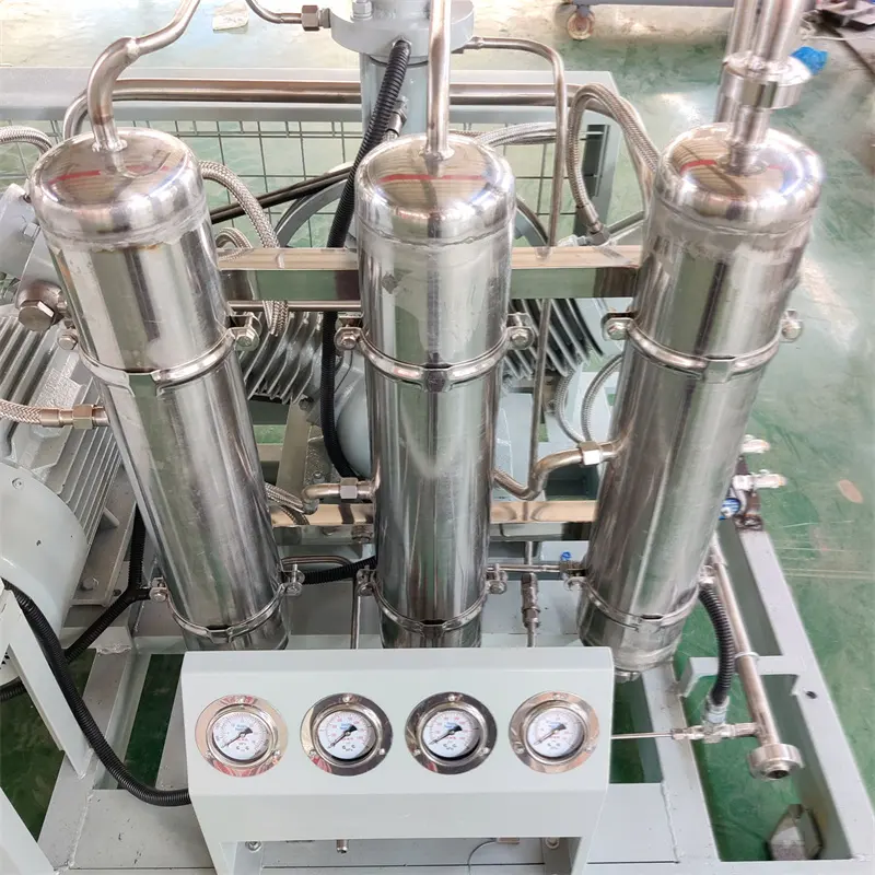 Nuzhuo Goede Chinese Leverancier Stikstof Zuurstof Fles Vullen Compressor Booster Met Hoge Efficiëntie