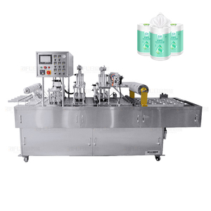 RIFU-máquina automática de sellado de tazas de plástico, máquina de sellado para <span class=keywords><strong>la</strong></span> formacion de receptores de plástico - Product Image 5