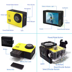 Kamera Olahraga D600 DV <span class=keywords><strong>Mini</strong></span> Digital Tahan Air untuk Bersepeda di Luar Ruangan, Kamera Olahraga HD Perekam - Product Image 5