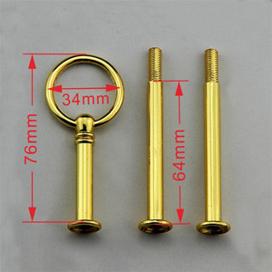 라운드 블랙 케이크 스탠드 핸들 하이 퀄리티 케이크 플레이트 핸들 2 단 3 단 컵케익 스탠드 핸들 - Product Image 2