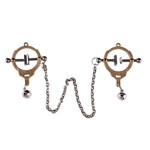 QKKQ Metal Nipple Clamps with Bells <b>Man</b> Woman BDSM Breast Bondage Restraints Tools Fetish Slave Game Sex <b>Toys</b> <b>for</b> Adult - Product Image 5