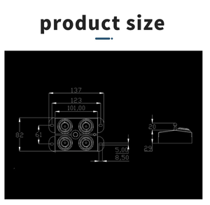 Xách tay 4-đầu siêu âm <span class=keywords><strong>Fogger</strong></span> mini công nghiệp nhà kính tạo độ ẩm hộ gia đình ngoài trời Máy phun sương Maker Atomizer - Product Image 6