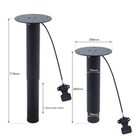 Boming Jiatai mécanisme de levage de Table basse pliante à hauteur réglable en alliage d'aluminium matériel de fer muet ouverture matériel de fermeture