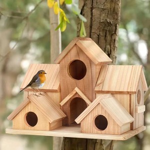 Casa de Pájaros de Lujo para Exteriores, de Madera - Product Image 4
