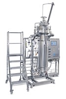 Incubadora Automática de Yogur, Biorreactor de Elevación por Aire, Reactor de Tanque Agitado con Bomba y Recipiente a Presión de 200L de Acero Inoxidable