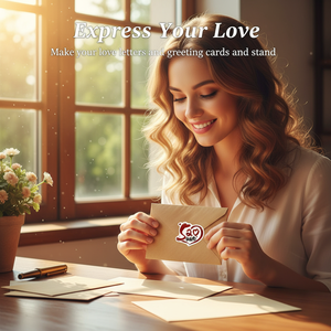 520 I Love You Heart Shaped Stickers Waterproof Strong Adhesive Valentine's Day Decorative <b>Labels</b> for <b>Gift</b> Packaging - Product Image 4