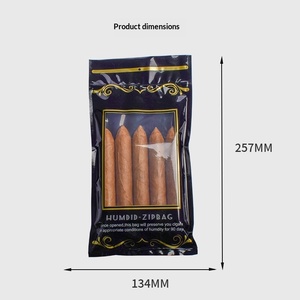 Fabricante de Bolsas de Plástico Selladas por Tres Lados para Impresión Digital, para Empaquetado Personalizado y Almacenamiento de Cigarros - Product Image 3