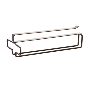 Support à verres à vin Ripai sous armoire, marron café et blanc, sans perçage, rangement suspendu pour tasses et spatules de cuisine - Product Image 3