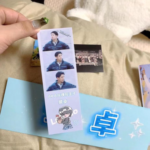 Fábrica al por mayor Kawaii coreano papelería marcapáginas <span class=keywords><strong>notas</strong></span> marcapáginas photostrip para regalo Kpop Idol evento - Product Image 6