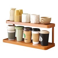 Organisateur de porte-gobelets, présentoir de tasse de comptoir pour table à manger de cuisine