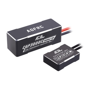 Boîtier en aluminium AGFRC CAP3000C à prix de gros, boîte de condensateurs super puissants HV 16V pour modèles de voitures RC 1/8 et 1/10 - Product Image 1