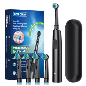 XBH New Rotary <b>Electric</b> Toothbrush Spot Wholesale Travel <b>Box</b> Smart Rotating <b>Electric</b> Toothbrush for Couples Home Adult - Product Image 1