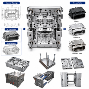 Moldes de Inyección de Plástico con Superficie <span class=keywords><strong>Mate</strong></span> Personalizados OEM ODM, Moldes de Plástico Directo de Fábrica - Product Image 1